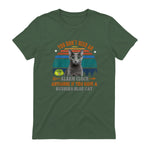 Chat – You Don't Need an Alarm Clock, Anymore, bleu russe in Military Green - back view