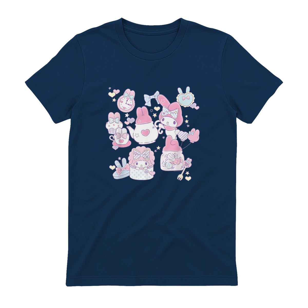 Sanrio My Melody Sweet Pink Tea Party in Navy - back view