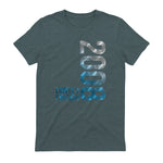 Vintage Eighteenth Birthday Gift T-Shirt in Dark Heather - back view