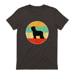 Chemise Briard, Maman chien Papa chien Love-r Gift in Dark Chocolate - back view