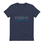 Drone Operator Aircraft Pro Expert Pilot For Men Women Idée in Heather Navy - back view