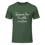 Drôle Annonce Grossesse Grand Parents Original Future Maman in Military Green - front view