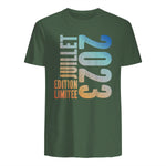 I Have Two Titles Dad And Grandad Funny Father's Day Gift Copy in Military Green - back view
