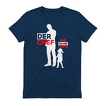 Vater Tochter Partnerlook Vatertag Papa Tochter in Navy - back view