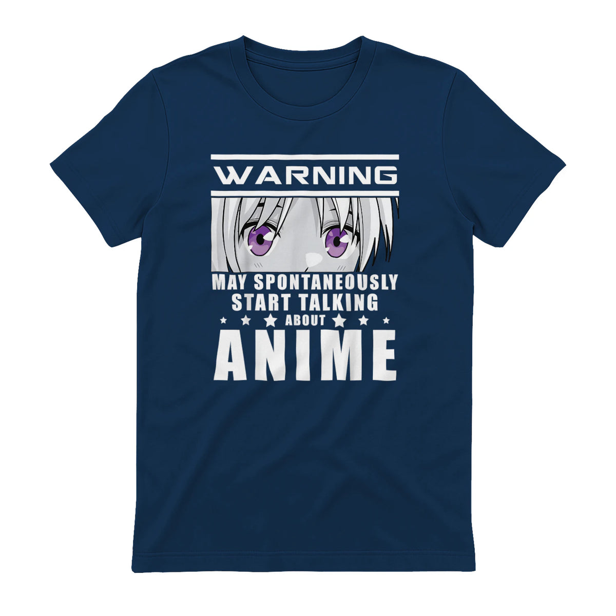 Warning May Spontaneously Start Talking About Anime in Navy - back view