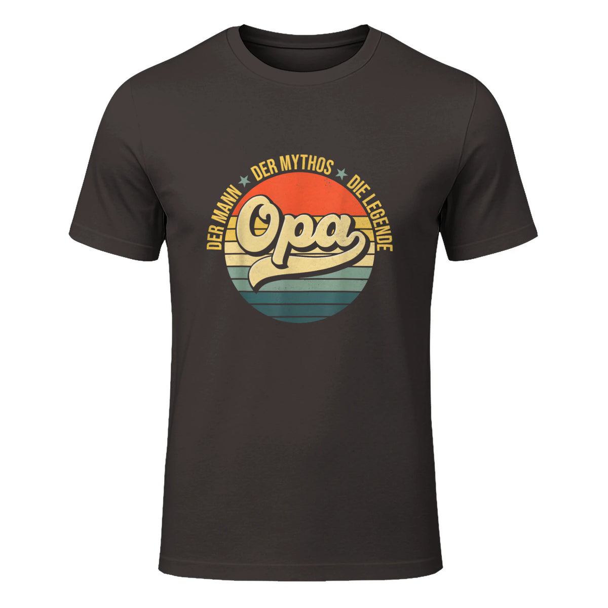 Opa Geschenke Lustig Großvater Geschenkidee Spruch Opa in Dark Chocolate - front view