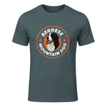 Bouvier bernois Love - Rétro amoureux des chiens in Dark Heather - front view