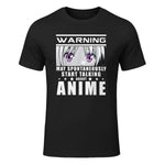 Warning May Spontaneously Start Talking About Anime in Black - front view