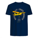 Avion RC Avion Aéromodélisme Construire Fly Aéromodélisme in Navy - back view
