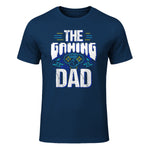 Gamer Zocker Games Pc - Best Gaming Dad Ever T-Shirt in Navy - front view