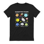 Kids Autism Awareness Neurodiverse Universe Neurodiversity in Black - back view