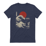 Bruh in Heather Navy - back view