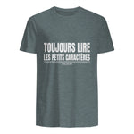 Drôle Annonce Grossesse Grand Parents Original Future Papa in Dark Heather - back view