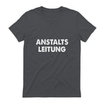 Spaßige Outfits Anstaltsleitung Lustige Sprüche Humor Spaß für Erwachsene Unisex Schwarz in Charcoal - back view