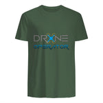 Drone Operator Aircraft Pro Expert Pilot For Men Women Idée in Military Green - back view