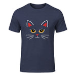 Costume de chat mignon amant de chat in Heather Navy - front view