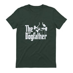 The Dogfather Dog Dad Dog Lover in Forest Green - back view
