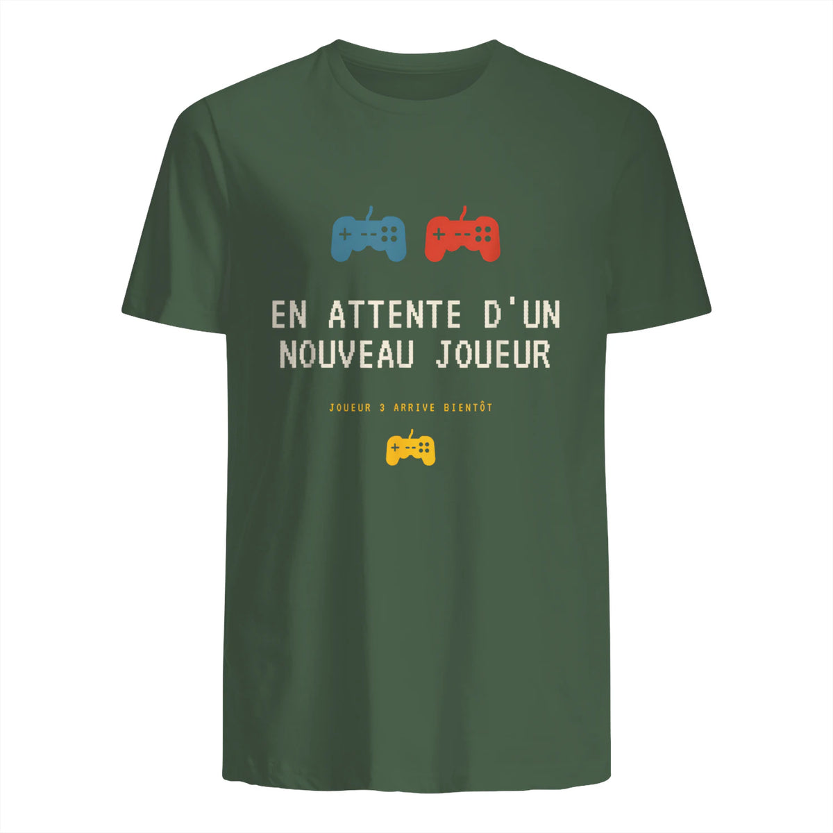 Futur Maman Futur Papa Annonce Grossesse bébé Arrive bientôt in Military Green - back view