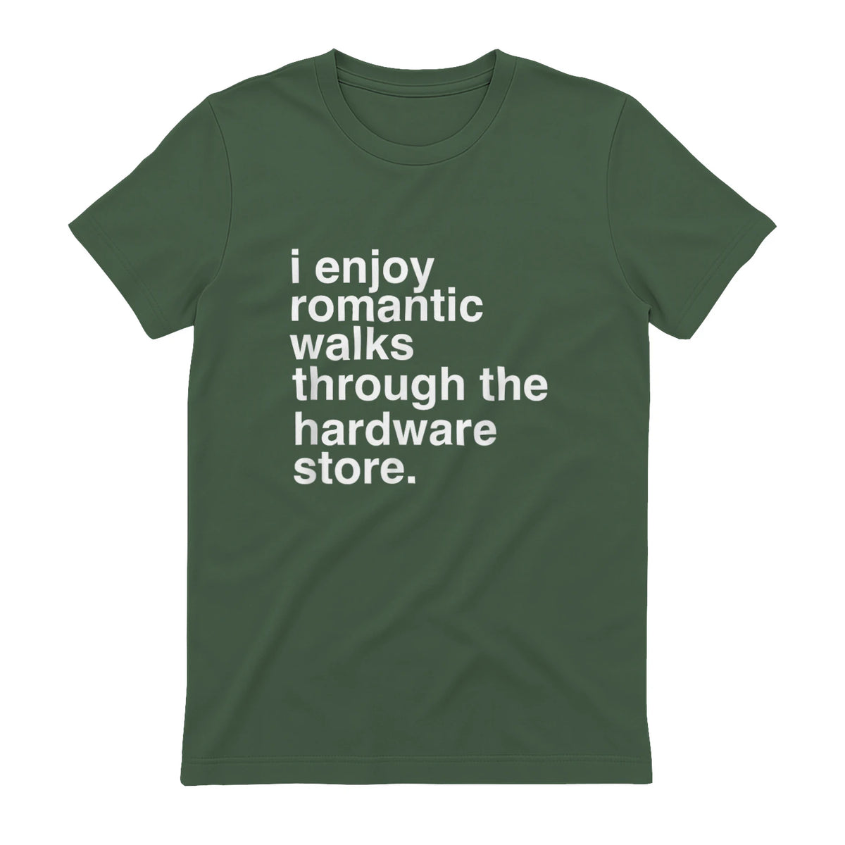 Funny Dad Handyman Hardware Store Tools Gift in Military Green - back view