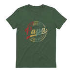 Bester Papa Der Welt Vatertagsgeschenk in Military Green - back view