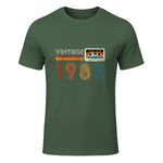 Cassette rétro Vintage 1985 en édition limitée Birthday 39 in Military Green - front view