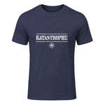 Katastrophe Alter, lustiger Spruch, USA Militär,Army in Heather Navy - front view