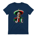 El Jefe Le Patron En Espagnol Drôle Phrase Mexicaine in Navy - back view