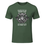 Manchmal brauchst Du eine Axt Son of Odin Valhalla in Military Green - front view