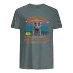 Chat – You Don't Need an Alarm Clock, Anymore, bleu russe in Dark Heather - back view