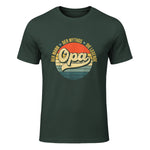 Opa Geschenke Lustig Großvater Geschenkidee Spruch Opa in Forest Green - front view