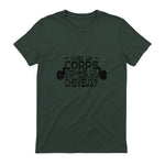 avec Un Corps comme ça, Qui a Besoin de Cheveux in Forest Green - back view
