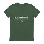 Katastrophe Alter, lustiger Spruch, USA Militär,Army in Military Green - back view