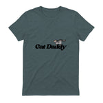 Chat Daddy drôle chat papa drôle chat papa humour fête des pères père in Dark Heather - back view