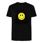 Autism Awareness Acceptance Special Education Teacher Kids in Black - back view