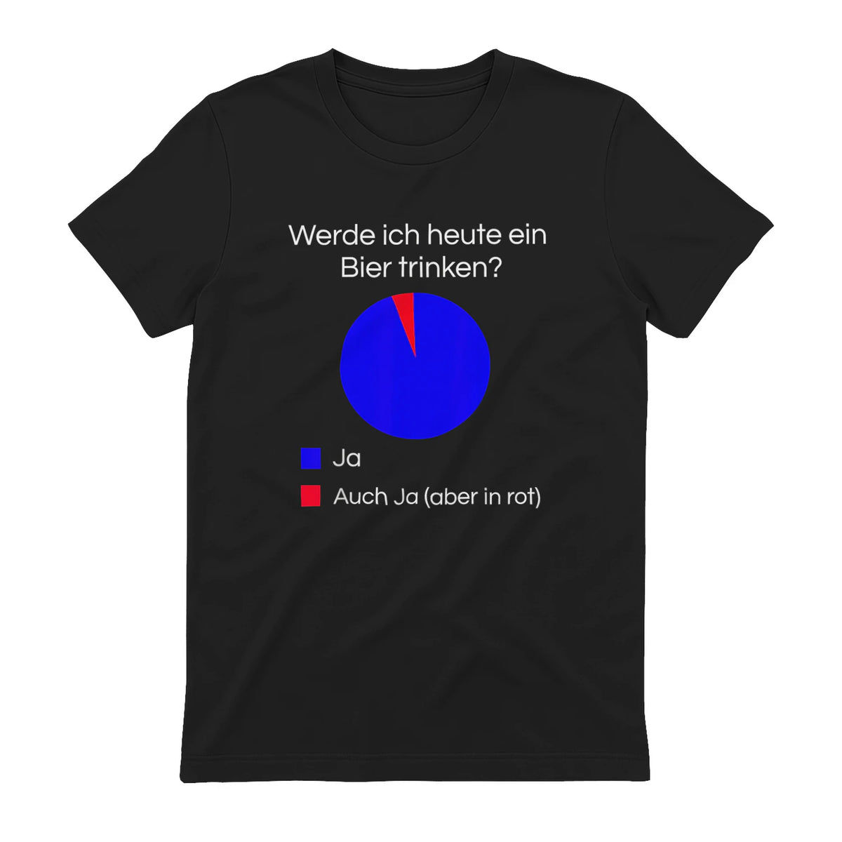 Lustiges Bier Shirt I Alkohol Trinken Party Fest Wein in Black - back view