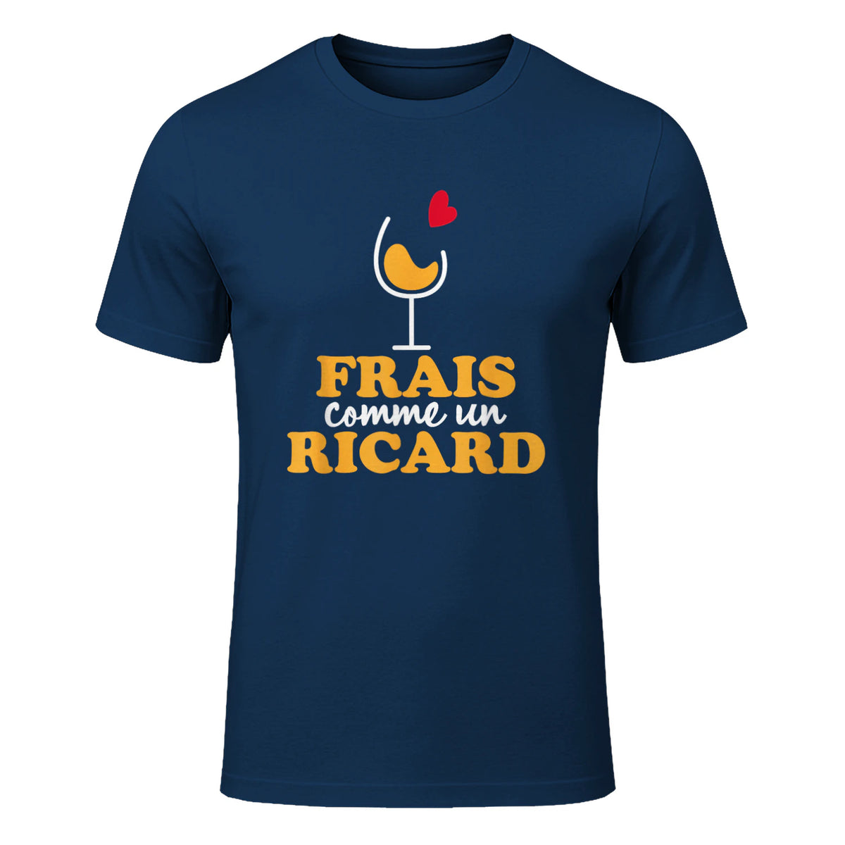 Frais comme Un Ricard - Ricard Pastis Apéro in Navy - front view
