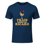 Frais comme Un Ricard - Ricard Pastis Apéro in Navy - front view