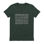 Everything Is Fine Trust Your Government Conspiracy Theory in Forest Green - back view