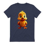 Canard Bébé Canard Mignon Poussins Canetons Petits Canards in Heather Navy - back view