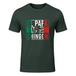 El Papa Mas Chingon - Funny best Mexican Dad Gift in Forest Green - front view