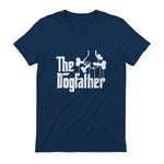 The Dogfather Dog Dad Dog Lover in Navy - back view
