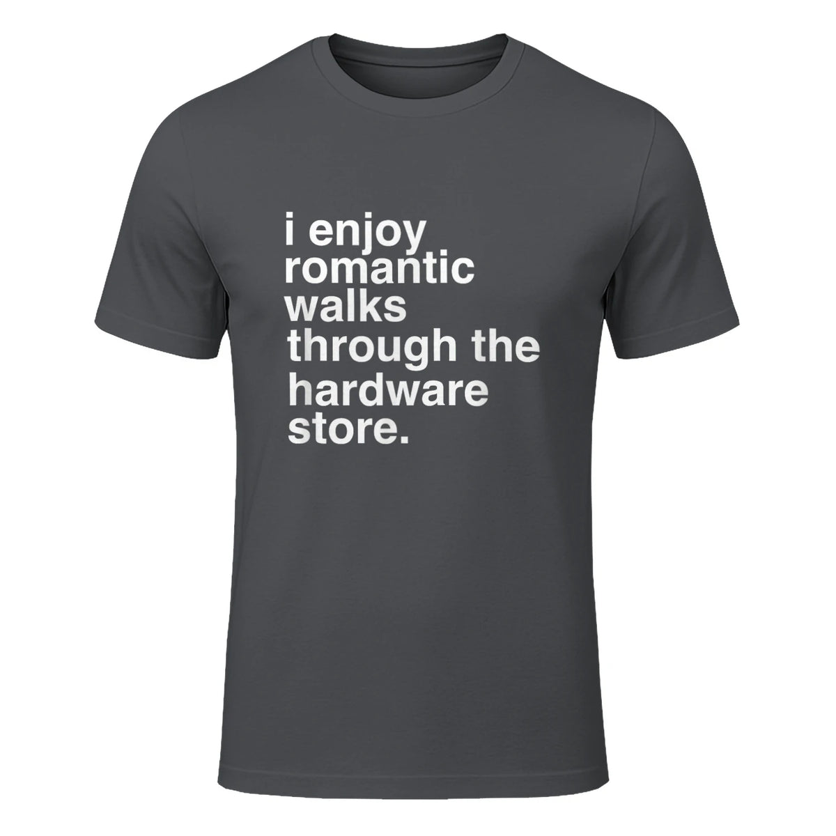 Funny Dad Handyman Hardware Store Tools Gift in Charcoal - front view