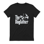 The Dogfather Dog Dad Dog Lover in Black - back view
