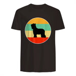 Chemise Briard, Maman chien Papa chien Love-r Gift in Dark Chocolate - back view