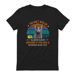 Chat – You Don't Need an Alarm Clock, Anymore, bleu russe in Black - back view