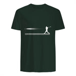 Baseball Apparel - Baseball T-Shirt in Forest Green - back view