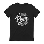 Geschenke für Papa und Opa zum Vatertag - Bester Papa der Welt, Vatertag, Vintage T-Shirt Schwarz S in Black - back view