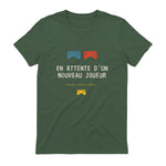 Futur Maman Futur Papa Annonce Grossesse bébé Arrive bientôt in Military Green - back view