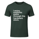 Funny Dad Handyman Hardware Store Tools Gift in Forest Green - front view