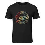Bester Papa Der Welt Vatertagsgeschenk in Black - front view